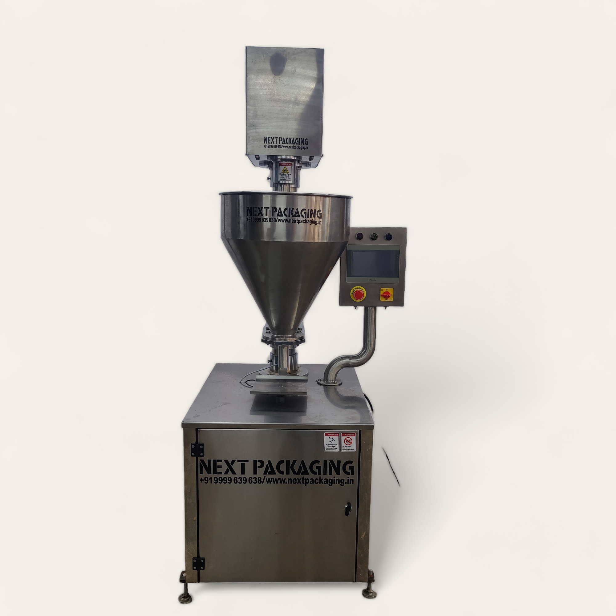 Semi Auto Servo Auger Filling Machine