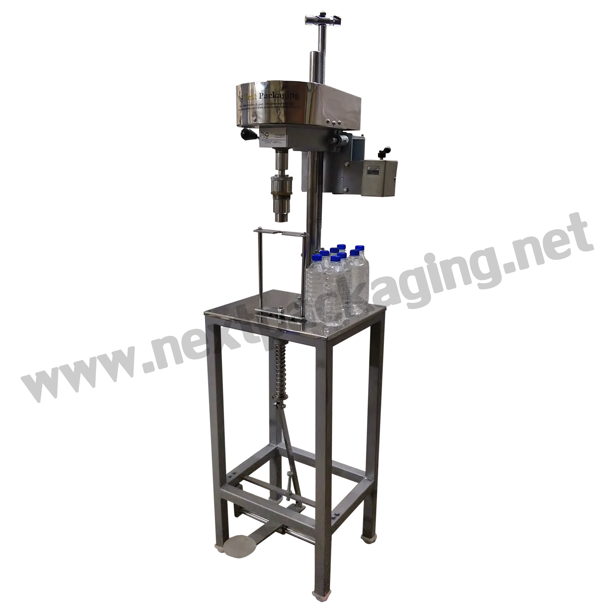 Foot Operated Screw Capping Machine