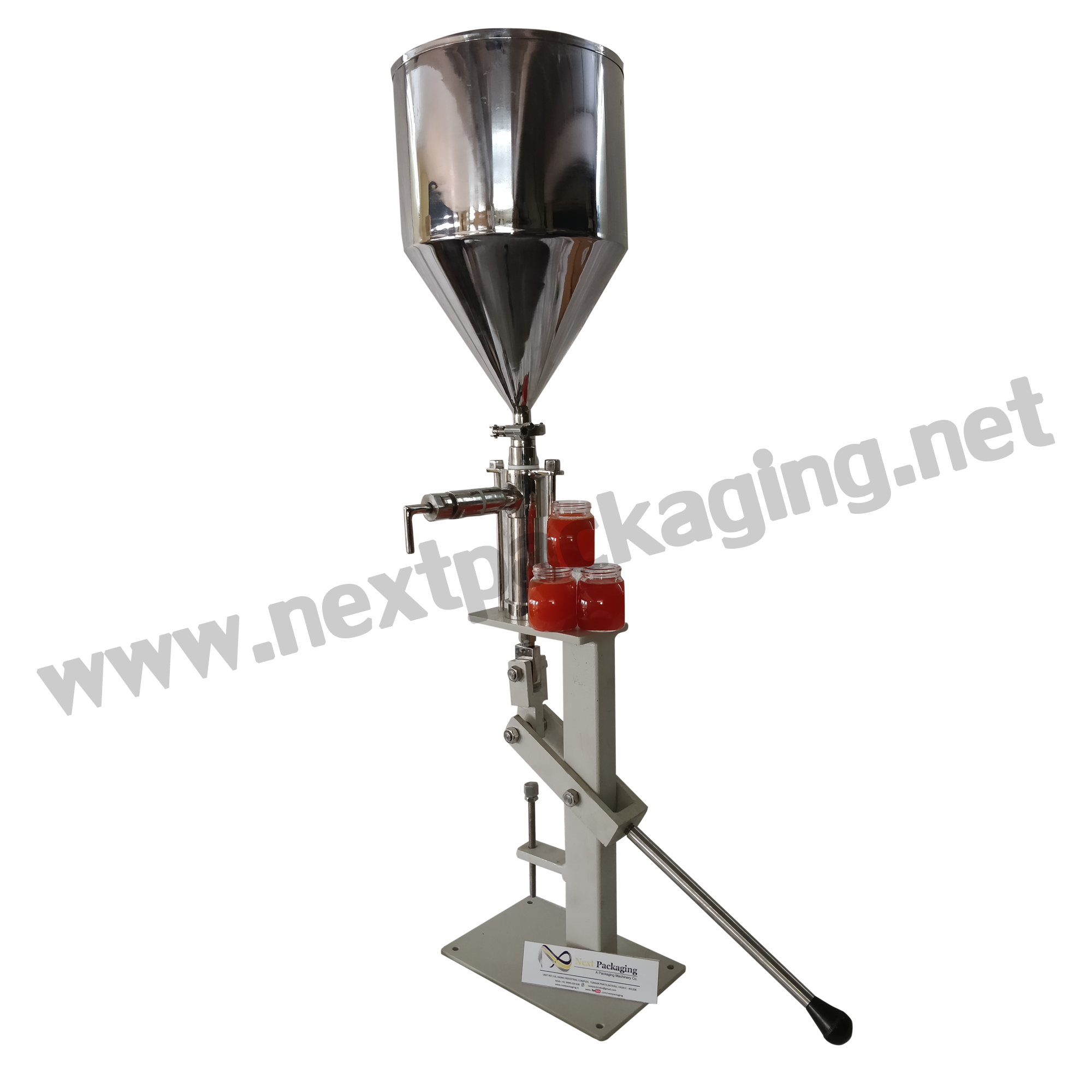 Manual Liquid paste filling Machine