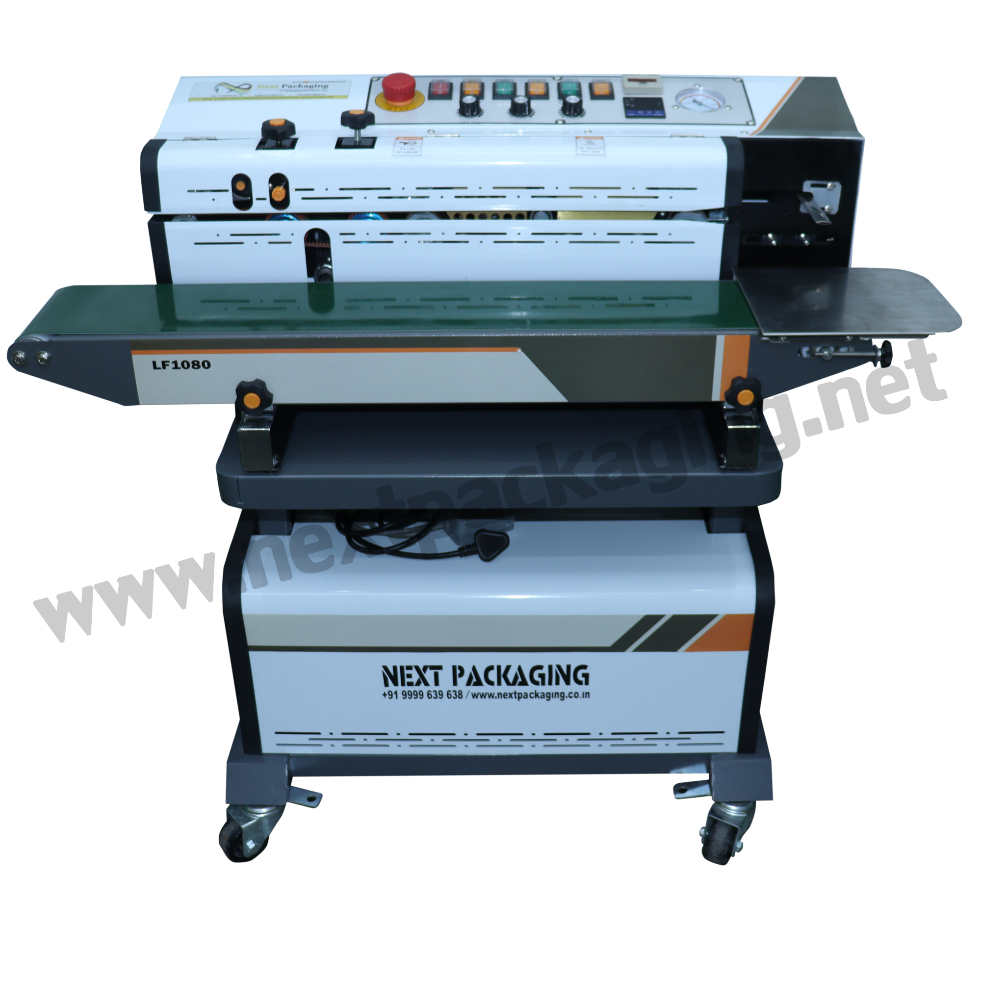 MS Horizontal Band Sealing Machine With Vaccum & Nitrogen Arrangement