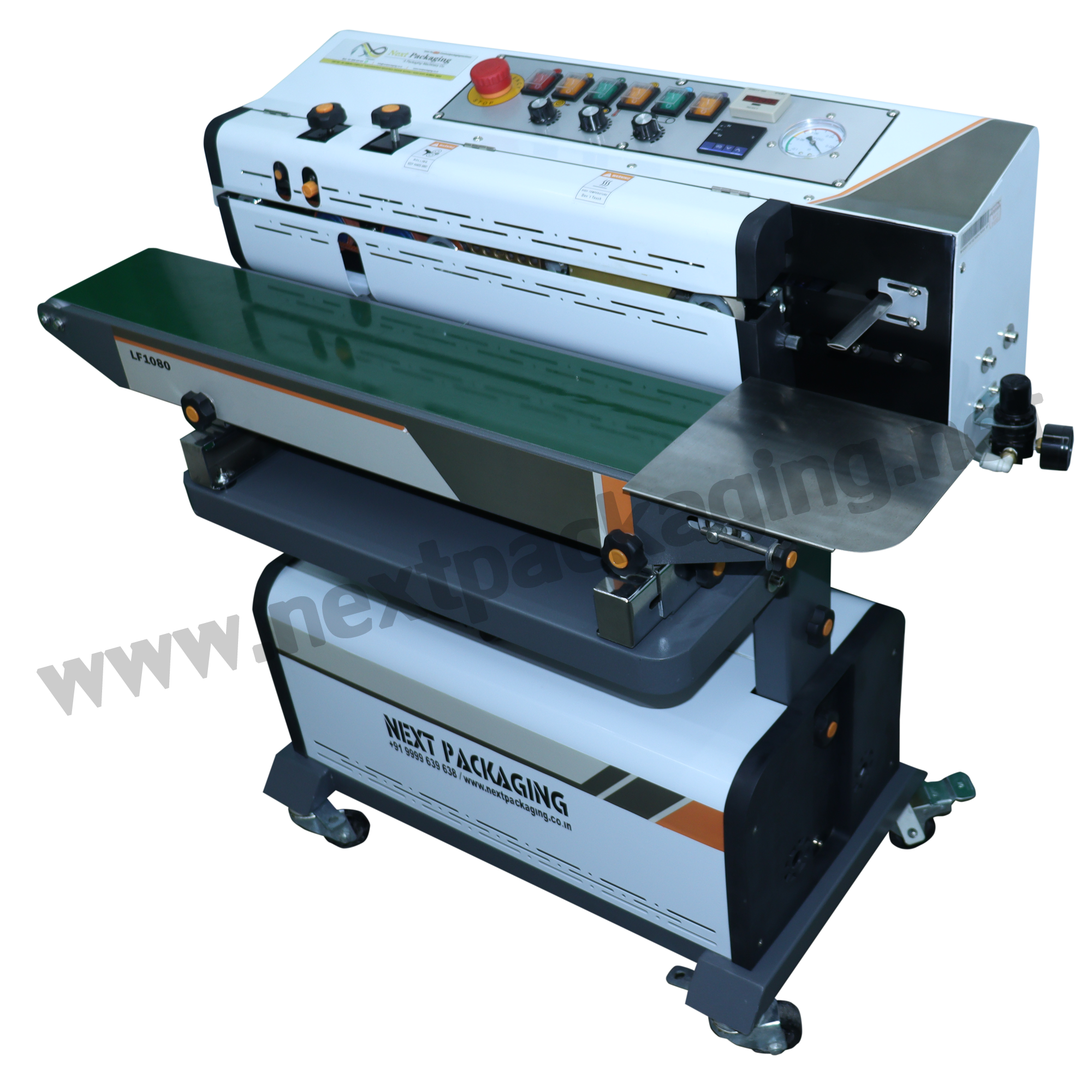 MS Horizontal Band Sealing Machine With Vaccum & Nitrogen Arrangement